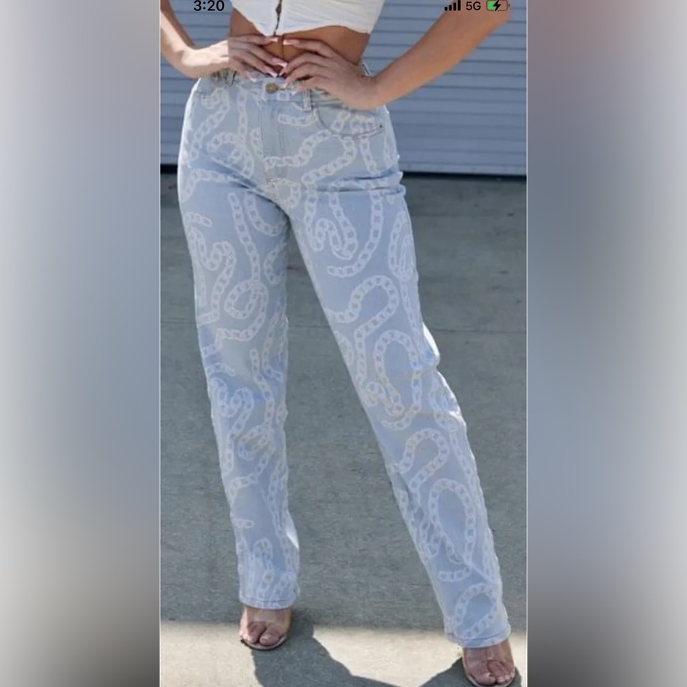 New Main Chain Straight Leg Jeans SZ 13. - Picture 1 of 6